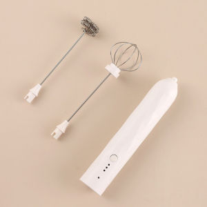 BATHI Mini Hand Mixer 2in1 3 Speed USB Rechargeable Milk Frother Pengocok Telur Susu Elektrik C304