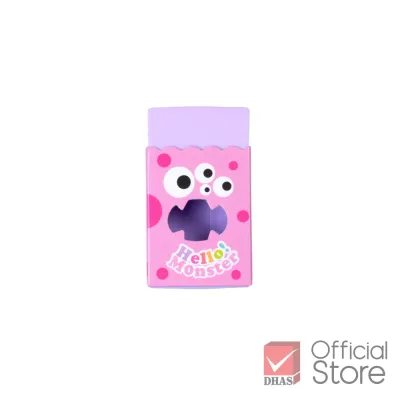 Cục Tẩy Master Art Hình Quái Vật Ngộ Nghĩnh Tẩy Sạch Mềm Mịn Cho Bé