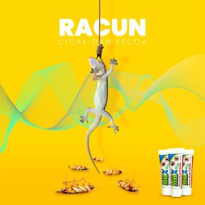 MaX Racun Cicak dan Kecoa