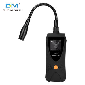 Diymore xách tay thiết bị phát hiện khí dễ cháy bộ dò báo động rò rỉ khí ga tự nhiên rò rỉ khí tập trung Máy phát hiện rò rỉ