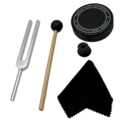 【Latest model】432Hz Tuning Fork Chakra Tuning Forks Set Tuning Fork for HealingSound TherapyKeep Body