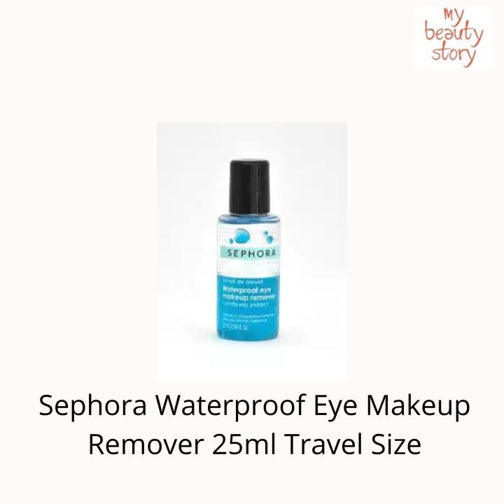 Sephora Waterproof Eye Makeup Remover 25ml Travel Size Lazada Singapore