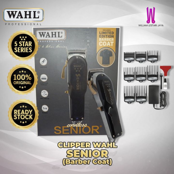 Alat Cukur Rambut Wahl Senior Limited Edition Barber Coat Lazada Indonesia