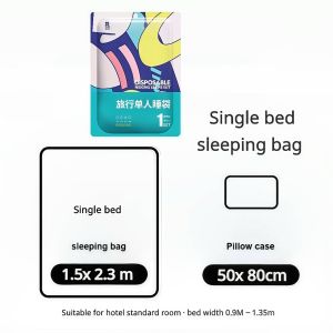 Disposable Sleeping Bag Non-Woven Sheets Towel Business Trip Travel Homestay Hotel Supplies Beg