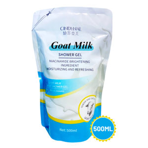 Body Wash BPOM Goatmilk Sabun Mandi Susu Kambing Sabun Pemutih Seluruh Badan / Sabun Cair Isi Ulang Mandi CINDYNAL 800ML