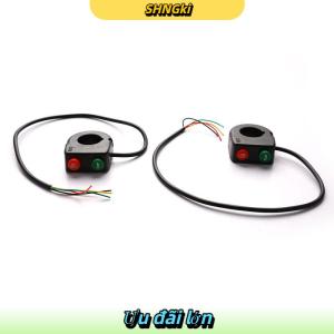 SHNGki Ebike ánh sáng và còi chuyển đổi có thể kiểm soát đèn pha phía sau đèn on off phụ kiện