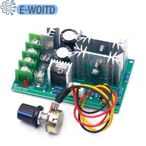 E-WOITD Dc 10-60V điều khiển tốc độ động cơ điều chỉnh PWM tốc độ động cơ điều khiển chuyển đổi 20A