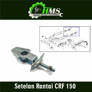 SETELAN RANTAI CRF 150 - STELAN RANTE ANTING2 HONDA CRF150L K84