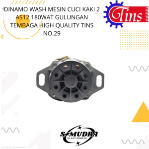DINAMO WASH MESIN CUCI KAKI 2 AS12 180WAT GULUNGAN TEMBAGA HIGH QUALITY TINS NO.29
