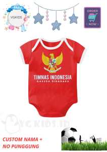 (COD) Baju Bola Bayi Timnas / Jersey Bola Timnas / Jumper Bayi Bola Timnas