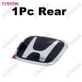 For Honda CRV CR-V 2007-2011 G3 Gen 3 Acrylic Honda Black 3D Emblem Front Rear Steering Wheel Logo Frame Panel Cover Trim Badge Styling Accessories. 