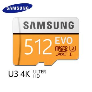 ♥COD + Thẻ Nhớ TF CF Class10 Chính Hãng 100% SAMSUNG U3 Micro SD 512GB/256GB/128GB C10
