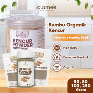 ALAMEE Kencur Bubuk Rempah Rimpang Murni Asli Tanpa Campuran Bumbu Dapur Organik