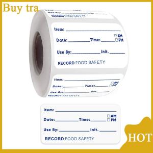 [Buytra] 500pcs/roll Kitchen Sticker Refrigerator Freezer Food Storage Date Content Label