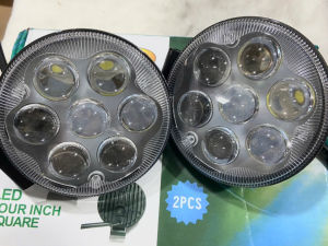 ( GIÁ 1 CHIẾC ) ĐÈN TRÒN TRỢ SÁNG RUNLAI 7 BÓNG ĐIỆN AUTO VÔN