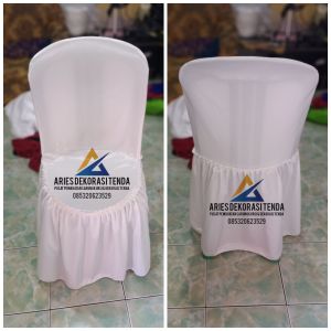 isi 10 buah sarung kursi plastik napolly 101