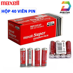 Hộp 40 Viên Pin Tiểu Maxell AA Chính Hãng