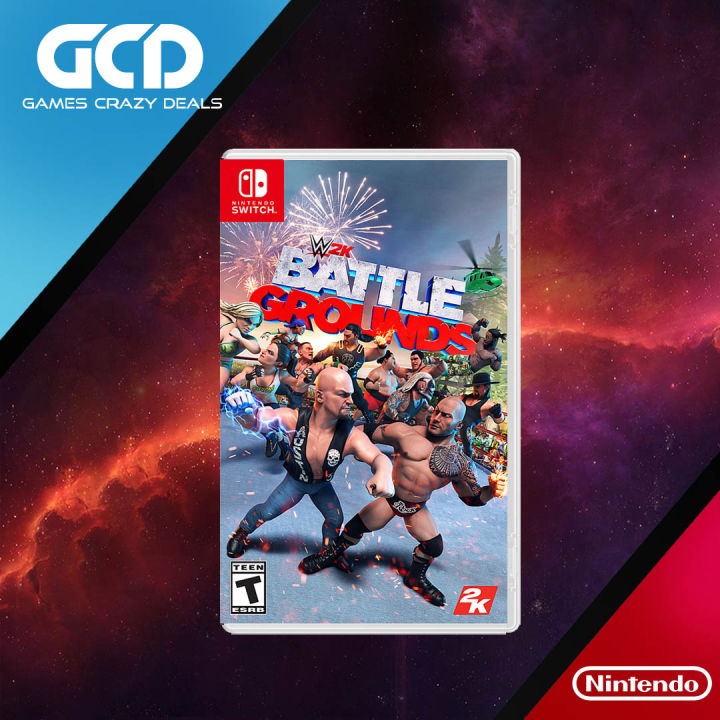 Nintendo Switch WWE 2K Battlegrounds Lazada Singapore