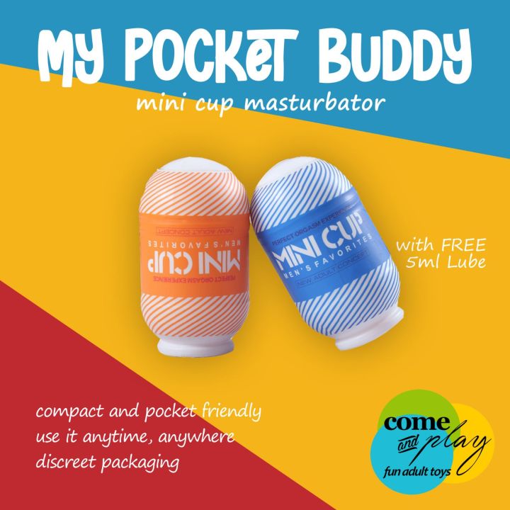 "My Pocket Buddy" Mini Masturbation Cup, Adult Sex Toy for Men, Similar to  Tenga Cup, 1pc | Lazada PH