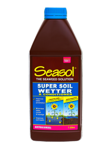 Seasol Super Soil Wetter and Conditioner 1L Concentrate. Soil conditioner/ maximise nutrients uptake /promote strong root/ healthy plant/ Fertilizer