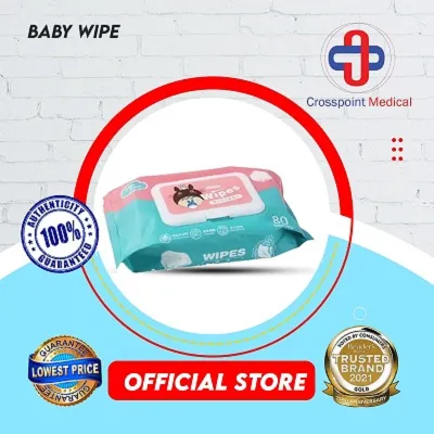 Crosspoint Baby wipes 80pcs