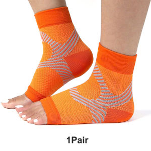 1 Pair Plantar Fasciitis Compression Ankle Brace Socks SleevesProvides Foot & Arch Support.Heel PainAchilles Tendonitis Relief