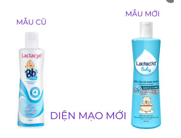 Sữa tắm Lactacyd BB thích hợp cho bé da dầu, da nhiều rôm sảy, duy trì lớp màng bảo vệ tự nhiên trên da-250ml-Instill Store