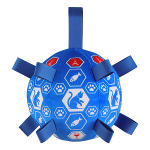 Dog Toy Football Self-Entertainment Boredom Relief Chew Resistant Training Interactive for Corgi Small Large Dogs