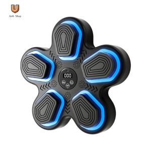 Smart Music Boxing Training Machine Self-Adhesive Electronic Wall Hanging Target LED Boxing Practice Punching Pad for Boxing Sports Agility Reaction [Ueb Shop]