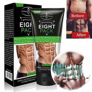 Kem Tan Mỡ Bụng -  Hỗ Trợ Tập Luyện Tăng Cơ Giảm Mỡ Hiệu Quả Eight Pack Aichun Beauty 80g MS44