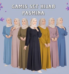 Dress muslim terbaru dan termurah adlyne bahan cringkel airflow/simpel dan elegan