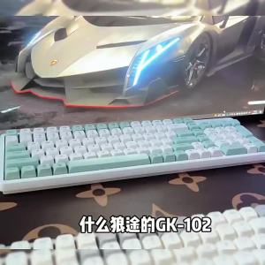 (HD1) Wolf Road GK65/85/102 Wireless Bluetooth Tri-Mode Mechanical Keyboard Customized Gaming and Office Keyboard