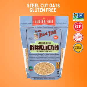 Bob’s Res Mill Gluten Free Steel Cut Oat  | ข้าวโอ๊ตสตีลคัต ปลอดกลูเตน 680g
