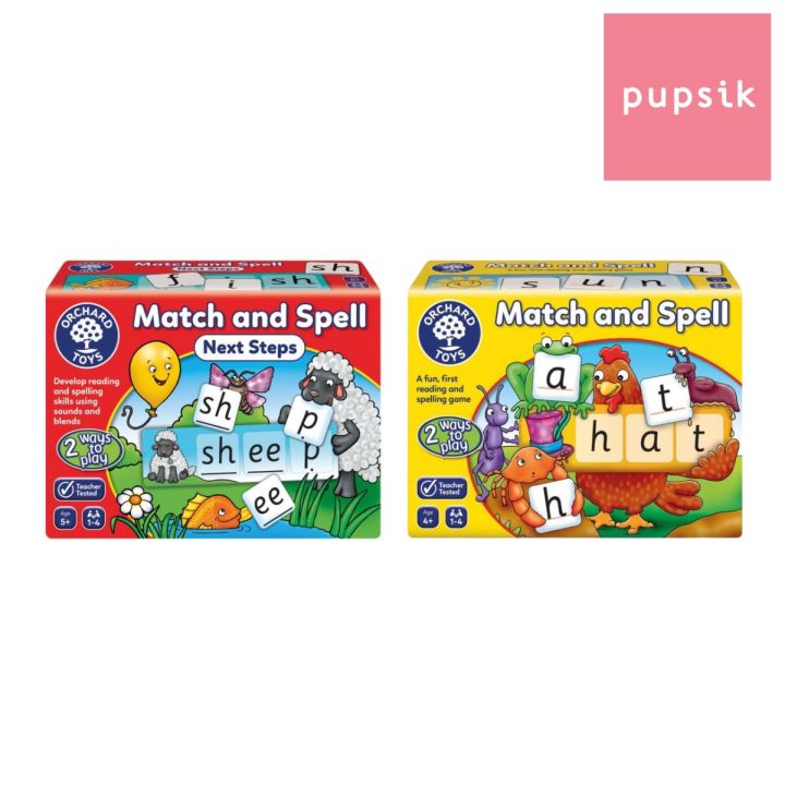 Orchard Toys Speed Spelling Game - Race Against Timer Word Building Fun For Kids
