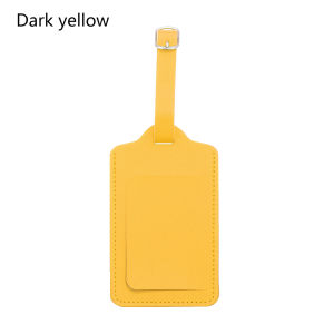 🔥🔥【COD+IN STOCK】Leather Suitcase Luggage Tag Label Handbag Pendant Baggage Claim Travel Accessories ID Address Tags