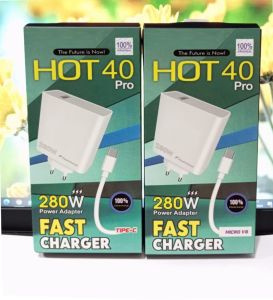 Charger HP INFNIX HOT 40 PRO 280W Power Adapter Fast Charger Support Fast Charging