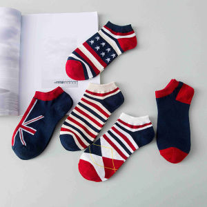 [5 pairs] Casual Men/Women Low Ankle Sport Cotton Socks Quality Wear Fashion Stockings