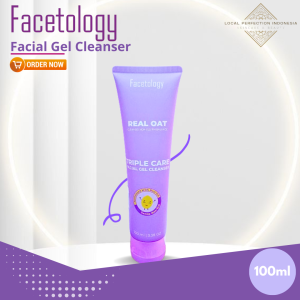 Facetology TripleCare Facial Gel Cleanser 100ml Sabun Pembersih Muka Facetology Facial Gel Cleanser Skin All Type