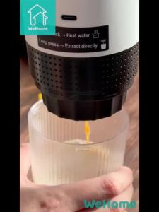 WeHome Coffee Maker Portable Capsule Machine Rechargeable Wtih LED Display Cold Brew & Hot Coffee