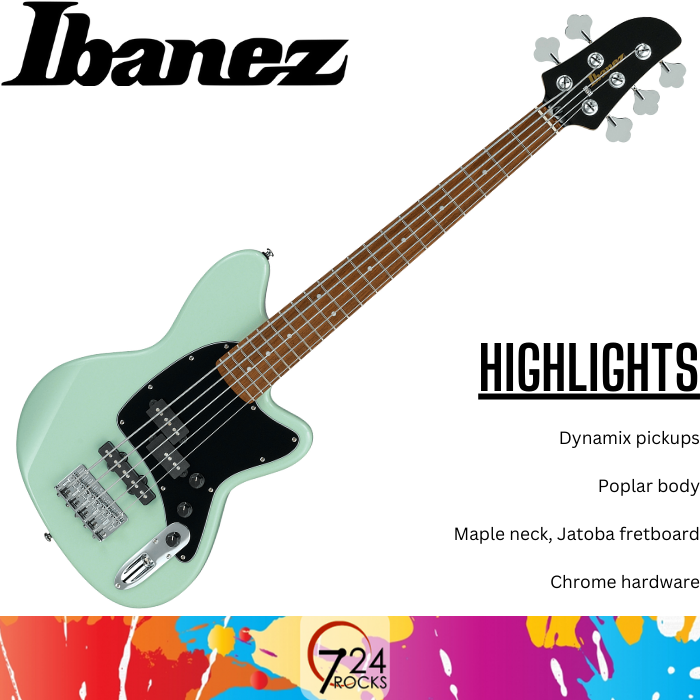 Ibanez Guitar Ibanez TMB35-MGR Talman Bass Series 5-String