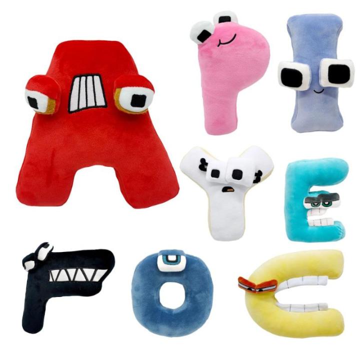 New Alphabet Lore But Are Plush Toy Stuffed Animal Plushie Doll Toys Gift for Kids Children 4 6 Years Plush Toy 19 24Cm Plushie Pp Cotton Filling Lazada Lazada PH
