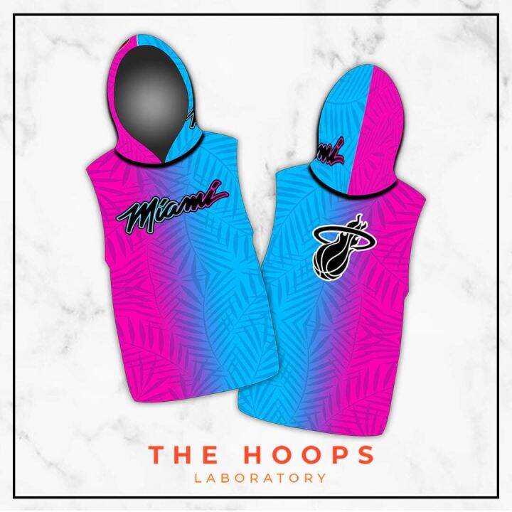 Miami heat 2025 sleeveless hoodie