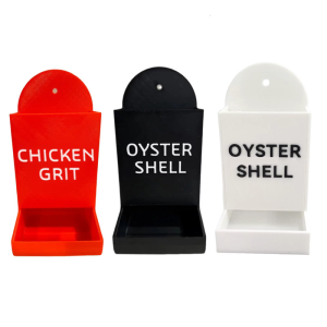 Modern Gravities Dispenser For Pet 3D Printed Decorative Household Item With Easy Hanging Bird Poultry Feeder