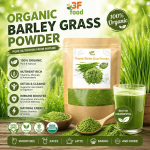 [HOT SALE] Organic Barley Grass Powder Pure Superfood Powder for Drinks & Smoothies weight loss