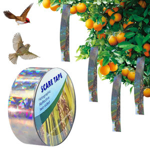 [Homeoolss] Vườn Chim thấm Băng 2.4cm x 50m hai mặt phản chiếu côn trùng và chim răn đe cho sử dụng ngoài trời