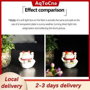 [COD] AqToCna Ship within 24 hours Photo Flash Diffuser Dome Bounce For V1 TT600 V850II V860III TT600 520 685 850 860 Flash Speedlight Soft Box Case Replacement