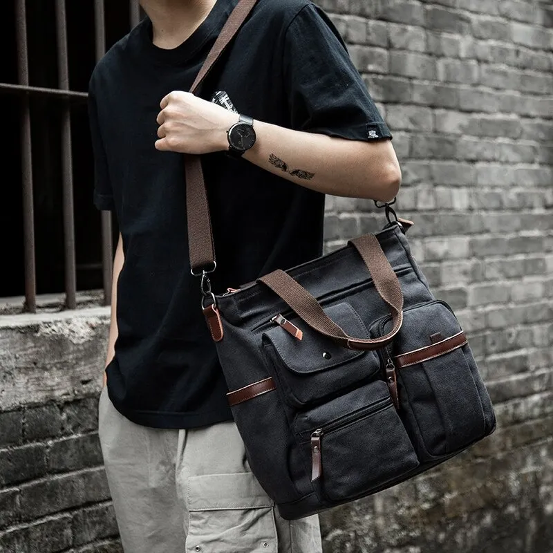 P D Men Tote Bag Crossbody Slingbag Sling Messenger Business Hand