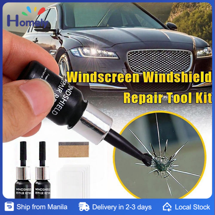 Windshield Repair Kit Tools Crack Repair Fluid Scratch Crack Remover