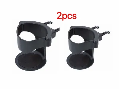 RICHMENT Universal Car Air Vent Cup Holder with Adjustable Clamp Car Organizers Auto-Clamping Drink Mount with 3 Vent Clips | Adjustable Base | 360° Rotatable Drink Mount for Coffee Bottles Ashtray & Shockproof Anti-Slip Fits 80mm Diameter Cups