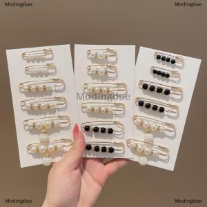 [COD] Modingdue Korean Style Fashion Anti-glare Buckle Brooch Fixed Clothes Trouser Waist Change Small Waist Buckle Multi-piece Brooch Pin
